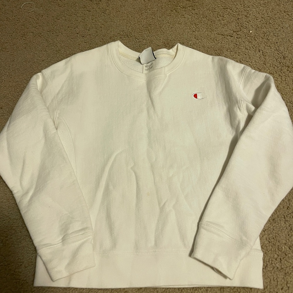 Champion White Sweater